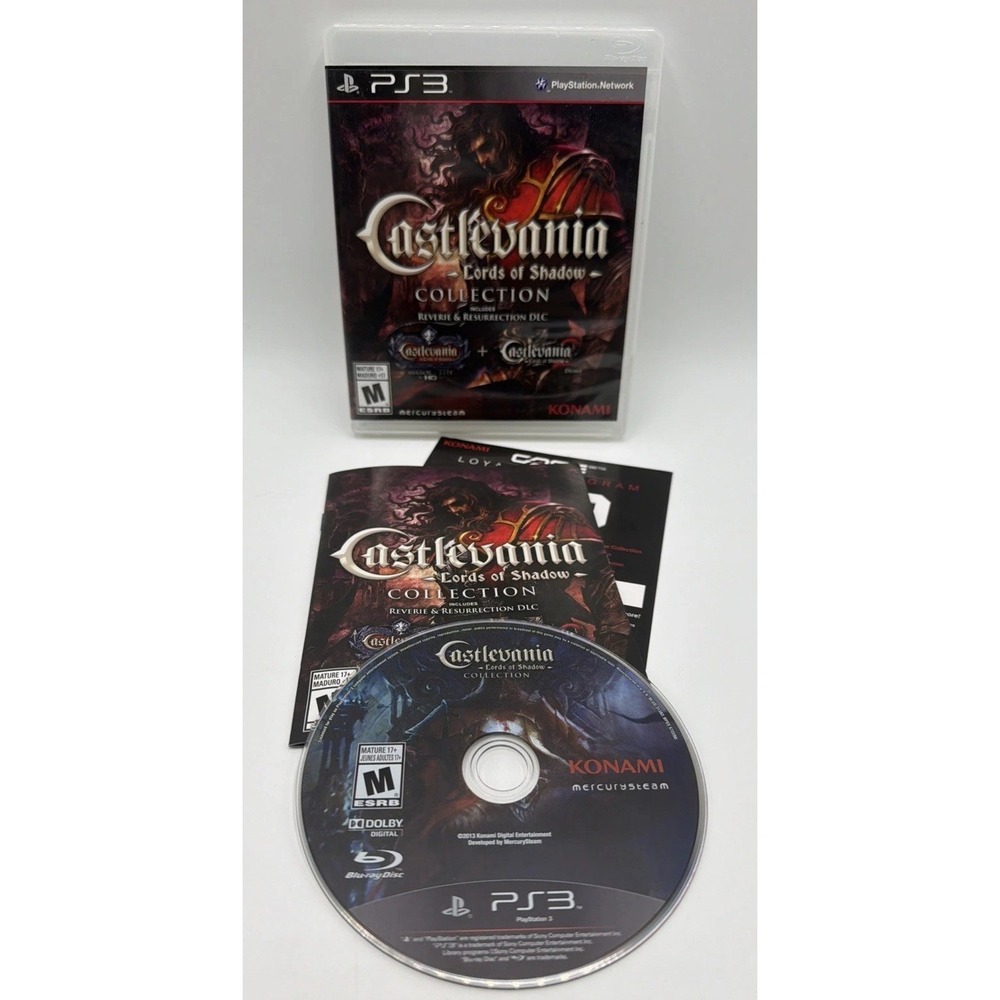 Castlevania: Lords of Shadow Collection (Sony PlayStation 3) Complete in Box